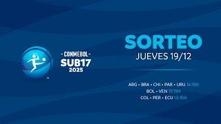 SORTEO | CONMEBOL SUB 17