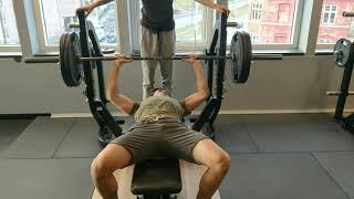 100 KG Bench Press 3 Reps