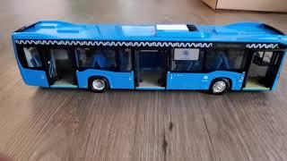 KAMAZ NefAZ 5299-40-52 1:43 Model Bus Unboxing