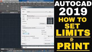 how to set drawing limits in autocad 2019 TUTORIAL| how to setting up drawing limits in autocad 2018