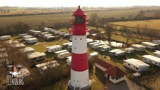 Leuchtturm Falshöft - Rundflug am Wasser