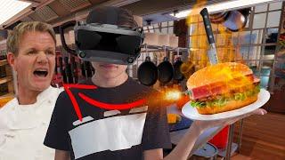 IK BEN EEN HEL IN DE KEUKEN !!  | Cooking Simulator VR