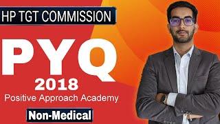 PYQ 2018 HP TGT Commission Non Medical by Nitesh sir//Part-2