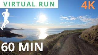 Virtual Running Videos For Treadmill With Music 4K | Virtual Run 60 Min