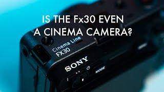 Is the Fx30 a Cinema Camera?