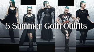 5 Summer Goth Outfits | lilachris