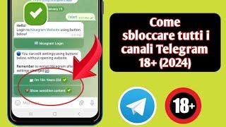 Come risolvere questo canale non può essere visualizzato in Telegram 2024 |