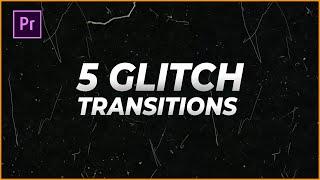 Glitch Transitions for Adobe Premiere Pro