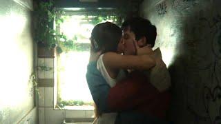 Sex Education, season 3 First Kiss - Otis and Ruby (Asa Butterfield)