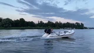 QuickSilver 310 airdeck 6hp mercury