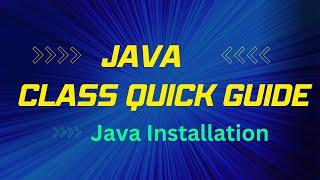Java Install Intro