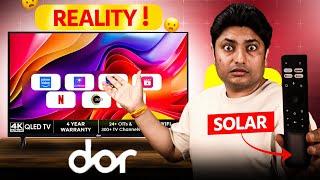 DOR TV Reality | Dor TV 43 Inch Review | Best 4k QLED TV 2025 | Dor TV 43 inch QLED TV Review