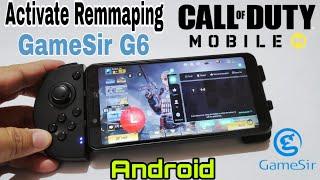 Setting & Remapping GameSir G6 - Call Of Duty Mobile