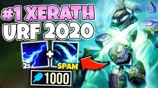 #1 XERATH WORLD GOES INTO URF AND DESTROYS (ZERO COOLDOWN XERATH) - League of Legends