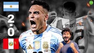 No Messi, No Problem! Argentina 2-0 Peru Copa America 2024