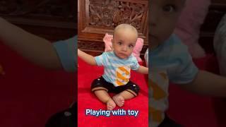 Orhan baby is playing with toy #cutebaby #playing #shortvideo