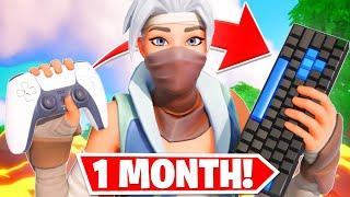 I Switched To Keyboard & Mouse For 1 Month And Did This... (Controller To KBM Progression!)