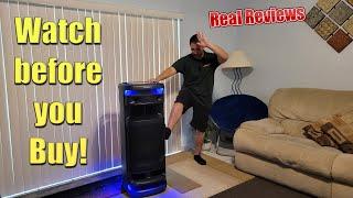 Sony ULT Tower 10 Portable Party Speaker Unboxing & Real Review