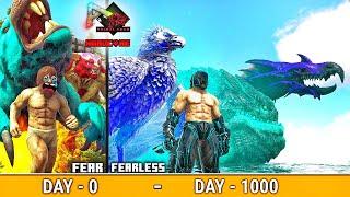 I Survive 1000 Days in Impossible Hardcore Primal Fear + ARK Eternal : ARK 1000 Days Survival -Hindi