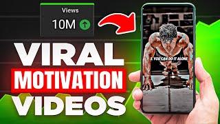 How to Create VIRAL MOTIVATION VIDEOS Using AI