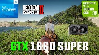 Red Dead Redemption 2 GTX 1660 SUPER (All Settings Tested 1080p FSR)