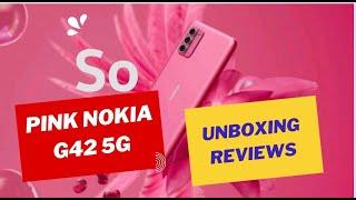 NOKIA , PINK NOKIA G42 5G HITS WILD! NOKIA G42 5G REVIEW AND UNBOXING