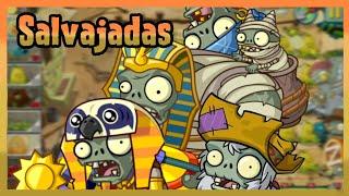 Salvajadas - Custom level By @darioconde1292 (PvZ Time Travels)