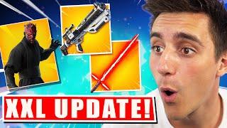 NEUER BATTLE-PASS, FREE SKINS, NEUE WAFFEN! -Fortnite XXL Starwars Update!