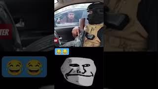 blud trying fight a soldier  | troll face meme (credit: to @banggaluh, @negriblanco)#tiktok #shorts