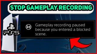 PS5 HOW TO STOP GAMEPLAY RECORDING NEW!