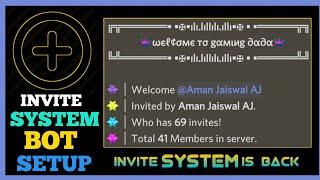 Setup Invite System Bot Discord | Plasma Not Working | Alternative of Invite Manager | 2021