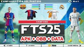 FTS 25 APK OBB DATA | FIRST TOUCH SOCCER 2025 | FTS 2025