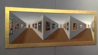 3D Art - "Superduperperspective" - Patrick Hughes - Birmingham Art Gallery