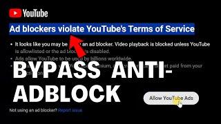 How to Bypass YouTube Adblock Detection