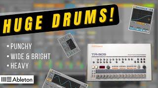 How To Make Your Drums PUNCHY & LOUD in Ableton Live