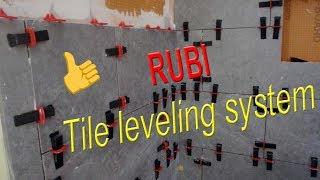 How to use Rubi Tile leveling system to eliminate tile lippage.