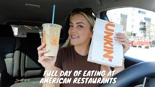 L.A VLOG | Eating at only American fast food chains for the day | Exploring Santa Monica