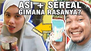 PRANK ISTRI MINUM ASI SENDIRI + SEREAL! AUTO MUNTAH 