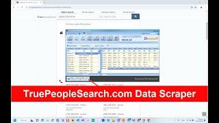 True People Search Data Scraper, Skip Tracing Automation Tool, No More Manual Skip Tracing!