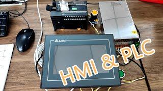 HMI and PLC programming and testing