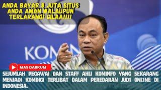 PEJABAT INI JUSTRU MEMBINA SITUS TERLARANG ITU!!! #kominfo #komdigi #budiarie