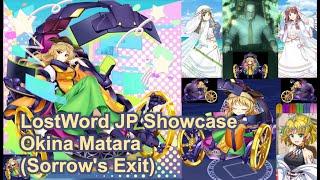 Touhou LostWord JP - L80 Okina Matara (Sorrow's Exit) Showcase + Ruins of Memory Cutscene Moments