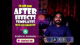 Get Your Next VIDEO WOW! After Effects Template Editing Service | Motion and Films By Robin