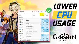 How to Lower CPU Usage in Genshin Impact on PC | Fix Genshin Impact High CPU Usage
