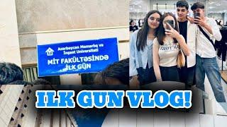 Universitetdə ilk günAZMİU #azmiu #university