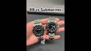 2024 Tudor Metas BlackBay vs Rolex Submariner Date! #rolex #tudor