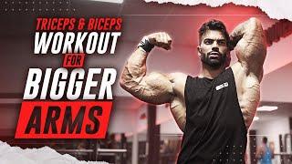 Full Biceps & Triceps Workout for BIGGER Arms  Sergi Costance