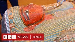 Миср тобутлари наҳотки 3 минг йил шунча яхши сақланди? - BBC Uzbek