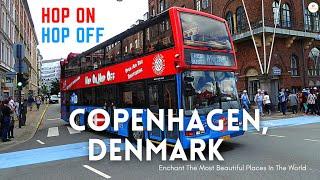 One Day City Tour in Copenhagen Denmark - Part 1  Hop On Hop Off Bus Tour