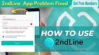 How to fix 2nd line sign up problem 2023 | Create Unlimited Numbers FREE | Textnow App